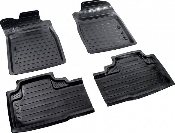 Коврики резиновые Avtodriver для салона Honda CR-V IV 2012-2026. Артикул ADRAVG141