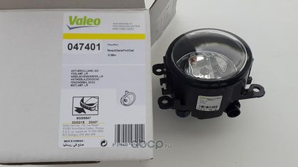 Фара противотуманная Valeo Fogstar правая/левая для Renault Clio IV 2012-2016. Артикул 047401
