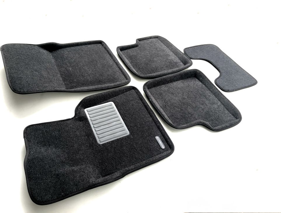 Коврики текстильные Euromat 3D Business для салона Mercedes-Benz G-Класс W463 2000-2008 Темно-серые. Артикул EMC3D-003512G