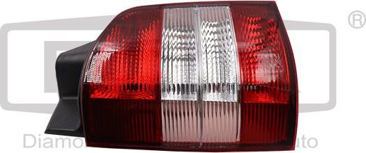 Фонарь задний DPA левый для Volkswagen Multivan T5 2003-2015. Артикул 89450755002