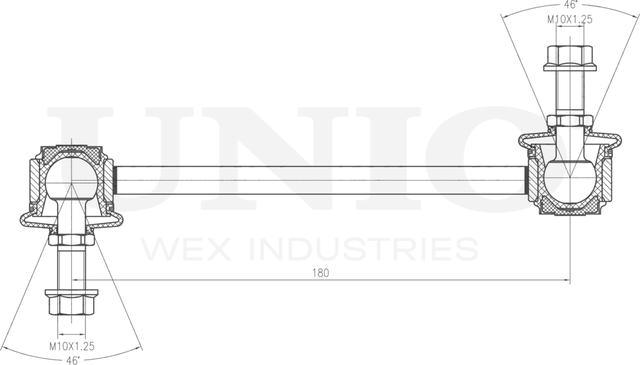 Тяга/стойка стабилизатора (Unio). Артикул SSP-50311