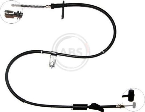 Трос ручника (тросик ручного тормоза) ABS. Артикул K17737