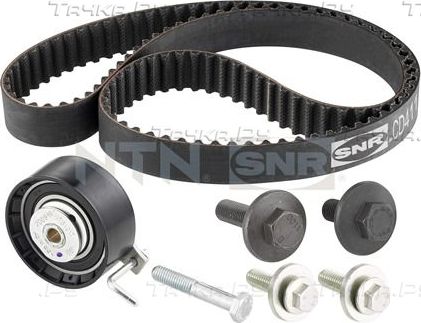 Ремень ГРМ с роликами (комплект) NTN / SNR для Volvo C30 I 2006-2012. Артикул KD452.24