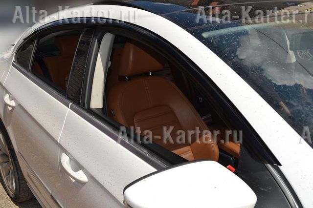 Дефлекторы Cobra Tuning для окон Volkswagen Passat CC 2012-2026. Артикул V23108