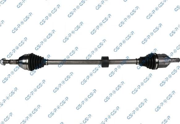 Полуось (привод в сборе, приводной вал) GSP передняя правая для Opel Astra H 2004-2014. Артикул 244098