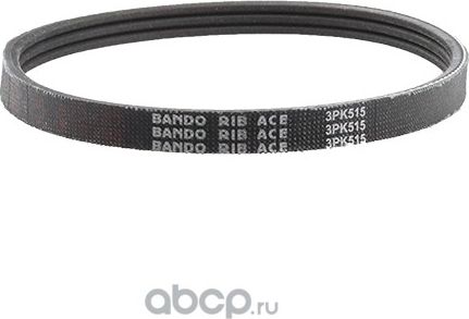 Приводной ремень поликлиновой Bando. Артикул 3PK515