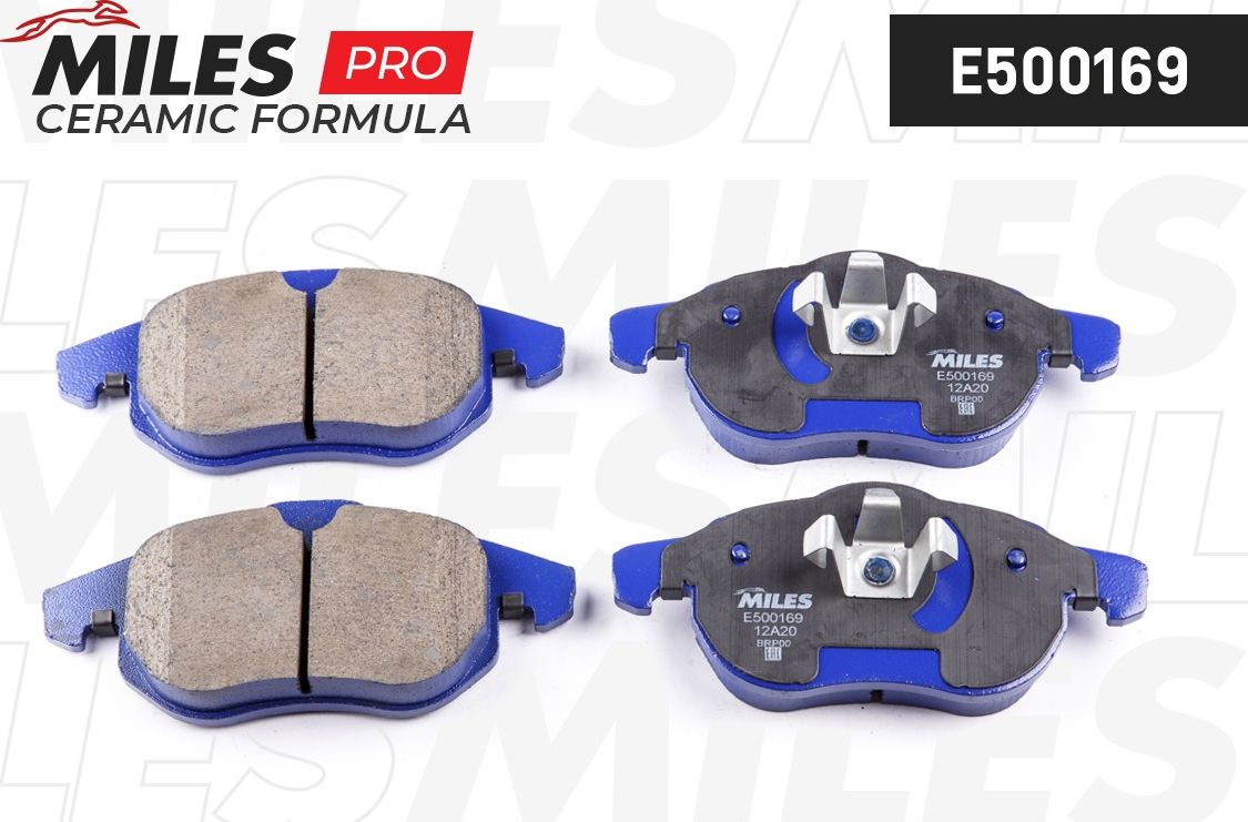 Тормозные колодки Miles (Керамика). Артикул E500169