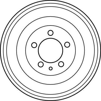 Тормозной барабан TRW. Артикул DB4157