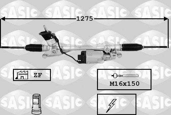 Рулевая рейка Sasic для Audi S3 III (8V) 2012-2026. Артикул 7176063