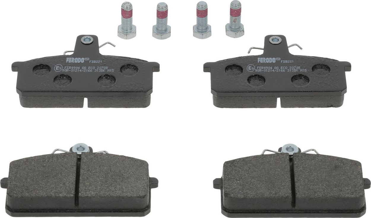 Тормозные колодки Ferodo Premier Eco Friction. Артикул FDB221