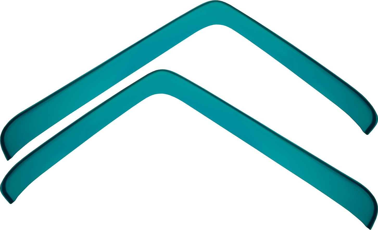 Дефлекторы REIN для окон (накладной) Shacman X3000 грузовик, тягач 2020-2026 Зеленые. Артикул REINWV1285