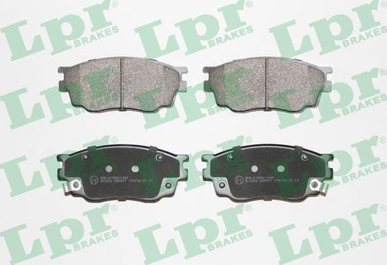 Тормозные колодки LPR. Артикул 05P877