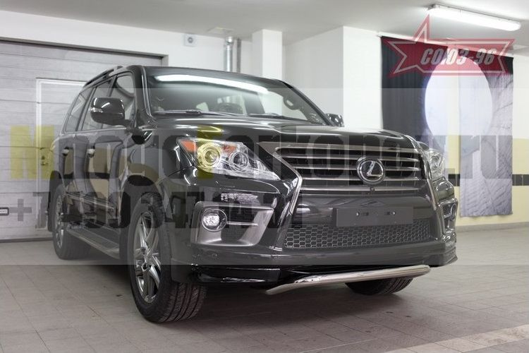 Решётка Союз-96 передняя мини низкая d60 для Lexus LX 570 Sport 2013-2026. Артикул LX57.56.5012
