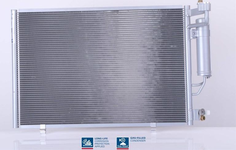 Радиатор кондиционера (конденсатор) Nissens (алюминий). Артикул 940277