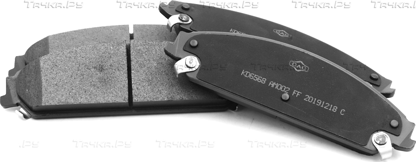 Тормозные колодки Asimco передние для Lancia Thema II 2011-2014. Артикул KD6568