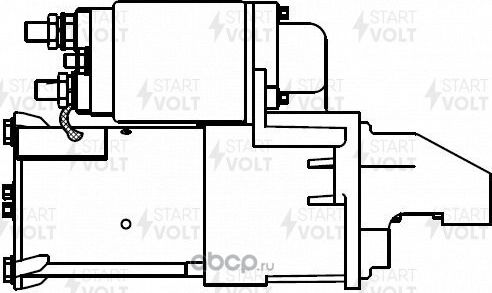 Стартер StartVOLT. Артикул LSt 0562