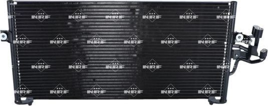 Радиатор кондиционера (конденсатор) NRF (алюминий). Артикул 35268