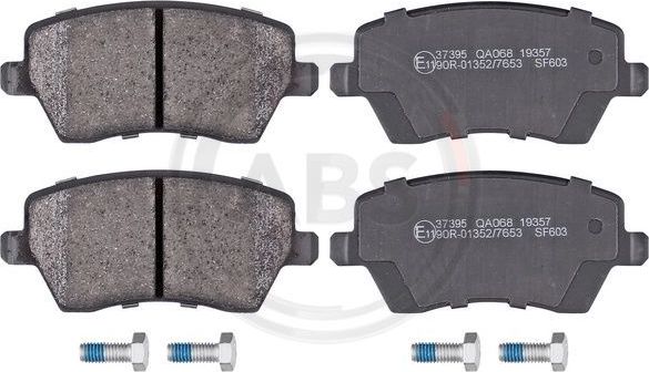 Тормозные колодки ABS передние для Renault Logan II 2007-2026. Артикул 37395
