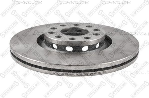 Тормозной диск Stellox передний для Audi A6 II (C5) 1997-2005. Артикул 6020-4773V-SX