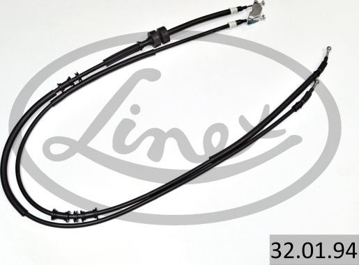 Трос ручника (тросик ручного тормоза) Linex задний для Opel Meriva A 2003-2010. Артикул 32.01.94