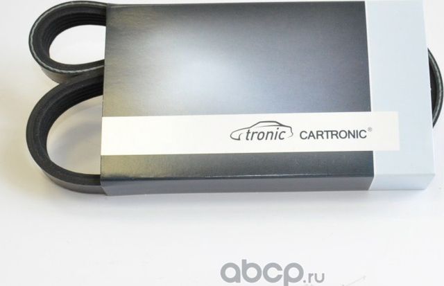 Ремень генератора Lada Largus 1,6 8V K7M (без конд. с гур) 5PK1110/CRTR0101542 C (Cartronic). Артикул CRTR0101542