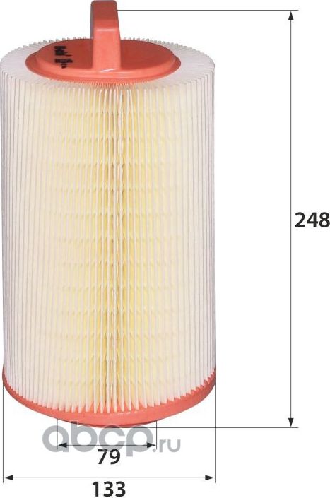 A-035E C14114 (фильтр воздушный) (RB-Exide). Артикул A035E