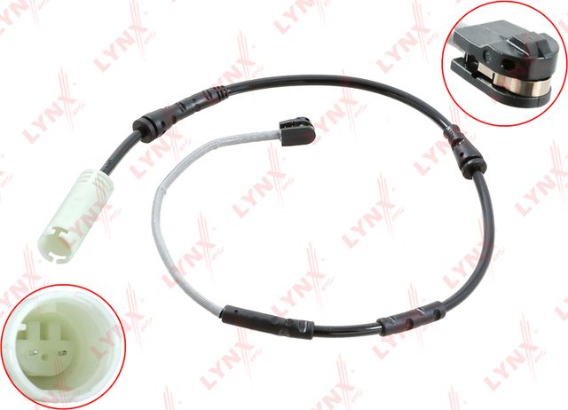 Датчик износа тормозных колодок  LYNXauto передний для BMW X1 I (E84) 2010-2015. Артикул BW-1114