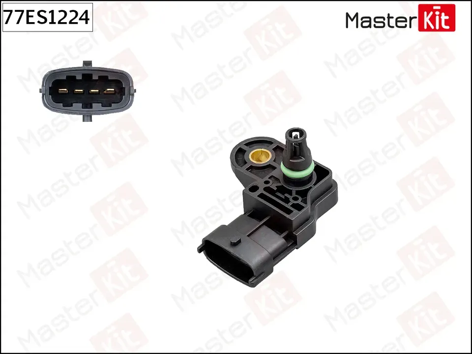 77ES1224 Датчик давление во впускном газопроводе/ OPEL/FIAT diesel (Master KIT). Артикул 77ES1224