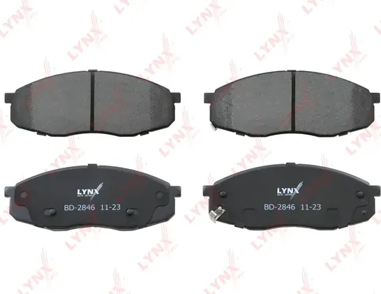 Колодки тормозные передние (Lynxauto). Артикул BD2846