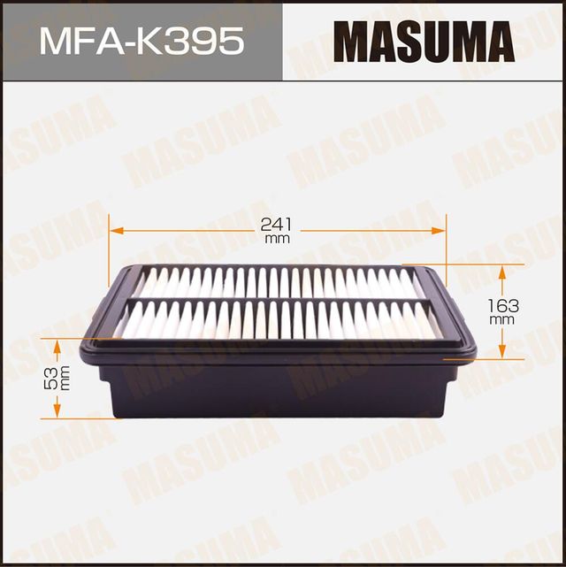 Воздушный фильтр Masuma. Артикул MFA-K395