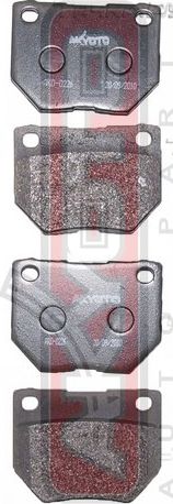 Тормозные колодки Akyoto Packing AKYOTO. Артикул AKDC-0226