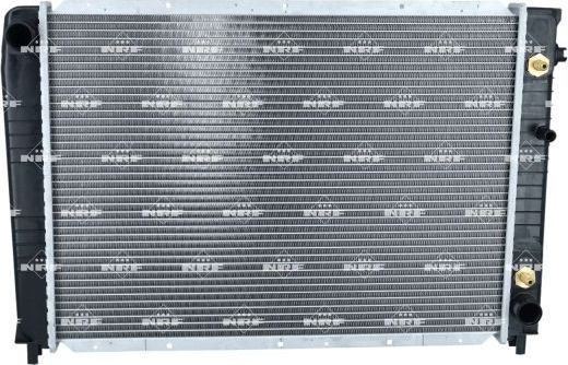 Радиатор охлаждения двигателя NRF (алюминий) для Volvo 960 I 1990-1993. Артикул 53953