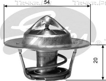 Термостат Gates для Jeep Cherokee II (XJ) 1986-2001. Артикул TH00191