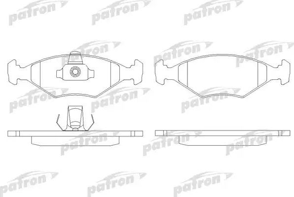 Тормозные колодки Patron. Артикул PBP896