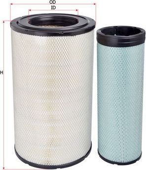 Воздушный фильтр Sakura. Артикул AS-8579-S