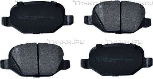 Тормозные колодки ASAM. Артикул 55410