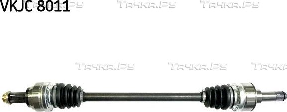Полуось (привод в сборе, приводной вал) SKF задняя правая для BMW 1 II (F20/F21) 2011-2019. Артикул VKJC 8011
