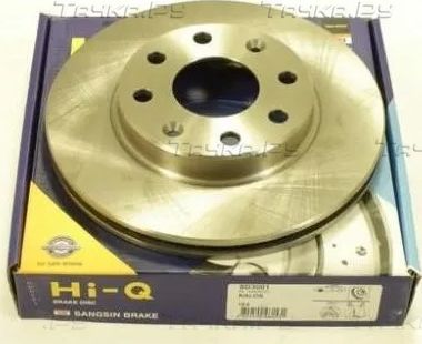 Тормозной диск Sangsin Hi-Q передний для Daewoo Kalos 2002-2007. Артикул SD3001