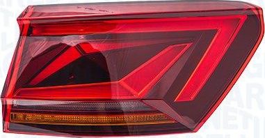 Фонарь задний Magneti Marelli левый для Volkswagen Touareg III 2017-2026. Артикул 715001172011