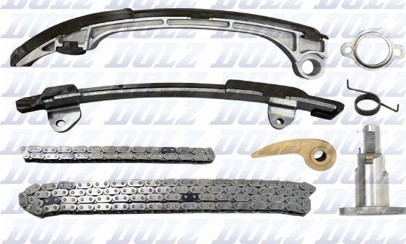 Цепь ГРМ Dolz для Toyota Estima II 2000-2006. Артикул SKCT125