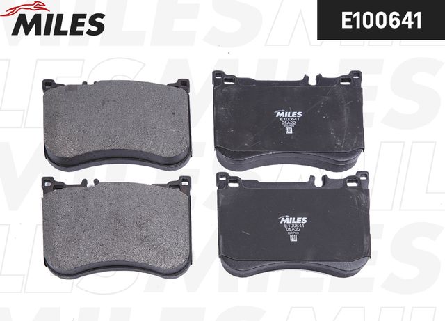 Тормозные колодки Miles (Semi-Metallic). Артикул E100641