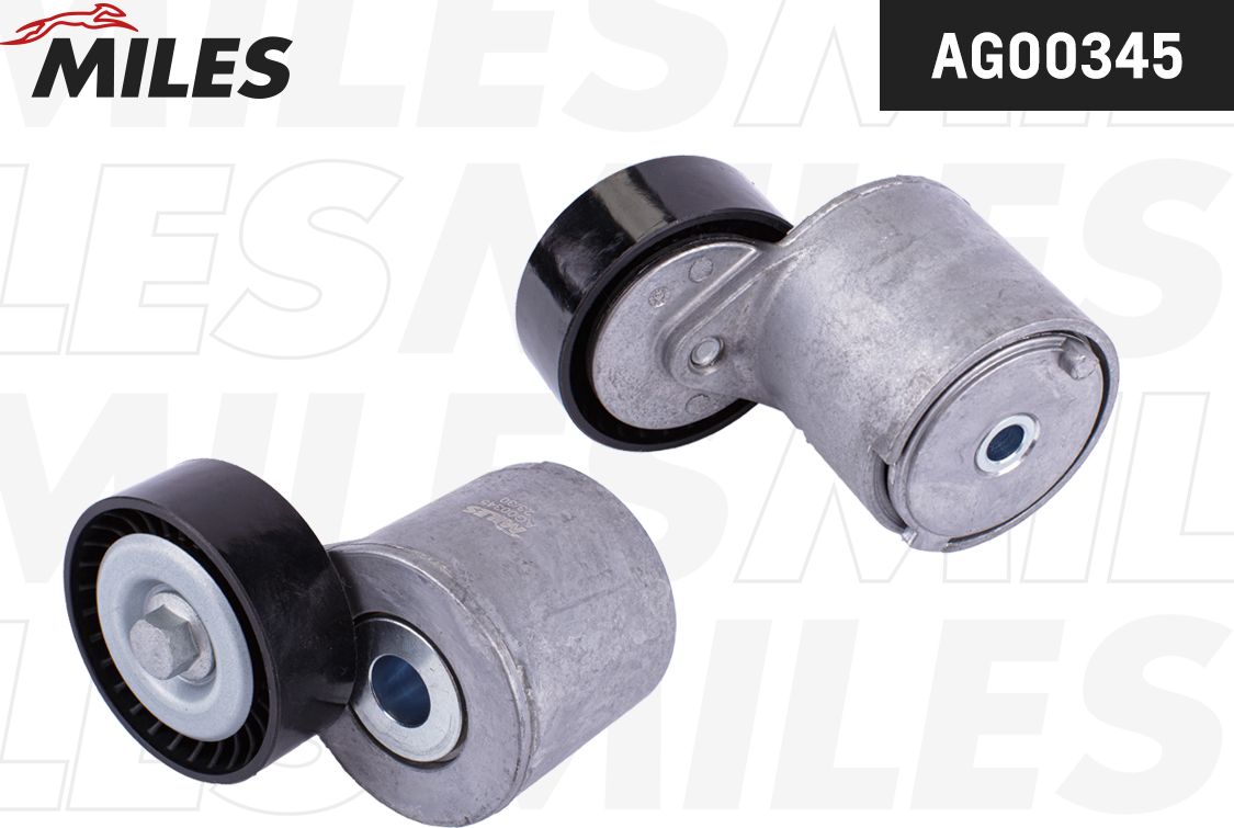 Натяжной ролик (натяжитель) приводного клинового зубчатого ремня Miles. Артикул AG00345