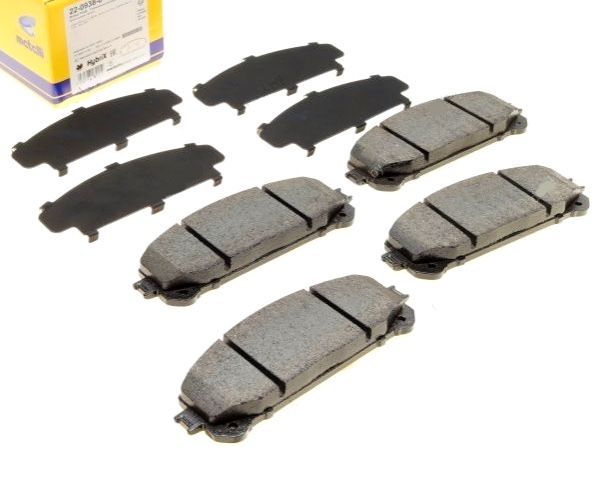 Тормозные колодки Metelli. Артикул 22-0938-0