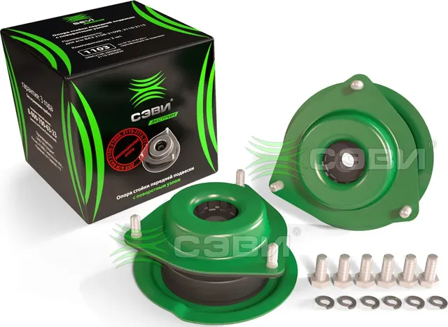 Опора стойки передней подвески с поворотным узлом СЭВИ-ЭКСТРИМ ВАЗ 2108-21099, 2110-2115 SEVI 1103 Sevi. Артикул 1103