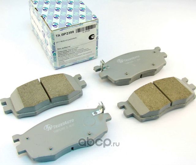 Дисковые тормозные колодки () (Trustauto). Артикул TABP2399