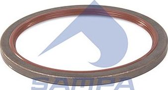 Сальник ступицы Sampa (FPM (Fluor-Kautschuk)). Артикул 022.276