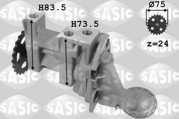 Масляный насос Sasic для Renault 19 I 1988-1992. Артикул 3654006