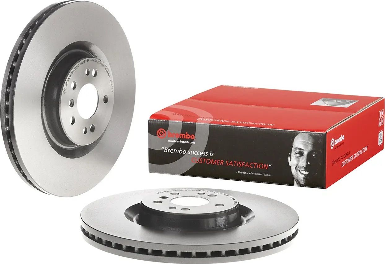 Тормозной диск Brembo PRIME LINE - UV Coated. Артикул 09.R105.11
