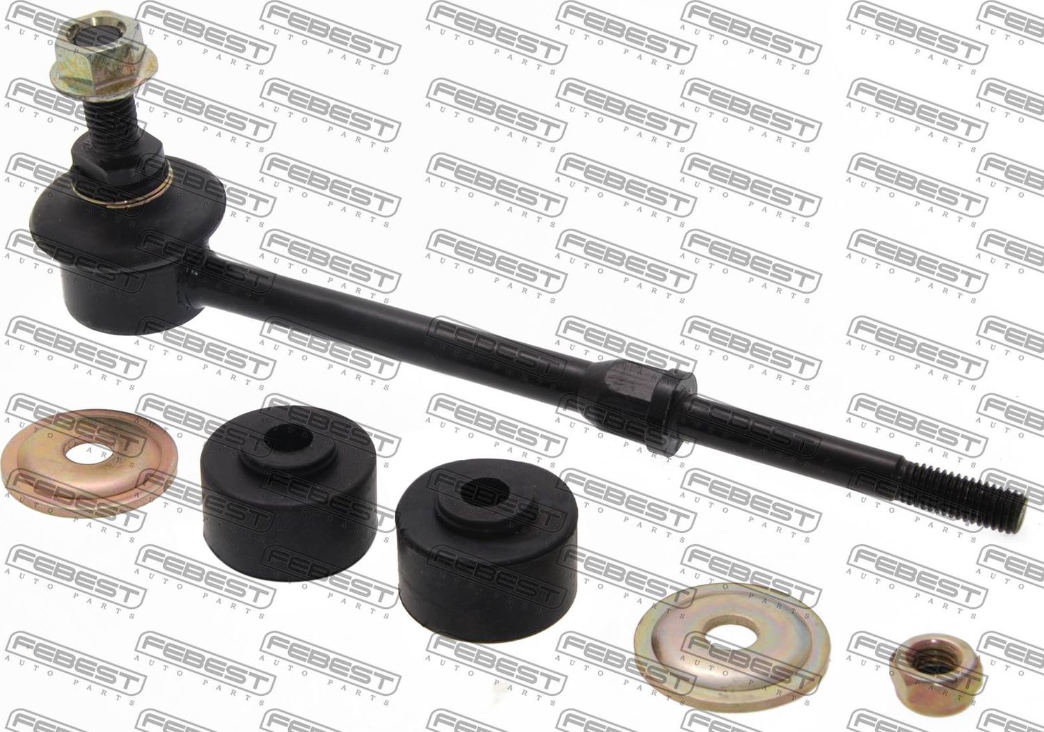 Стойка (тяга) стабилизатора Febest задняя для Ford S-MAX II 2015-2026. Артикул 2123-CA1R