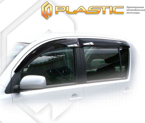 Дефлекторы СА Пластик для окон (Classic полупрозрачный) Daihatsu Boon I 2004-2010. Артикул 2010030305943